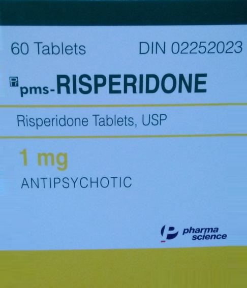 PMS-Risperidone Tablets 1mg
